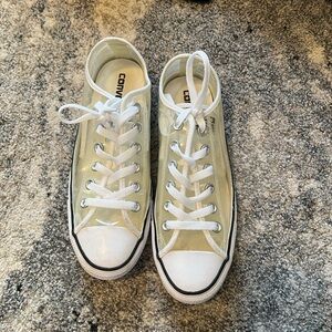 Converse All Star Clear Sneakers